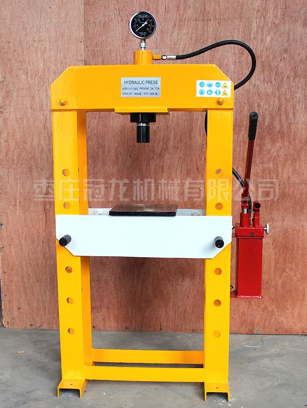 HP30S foot / manual double column hydraulic press
